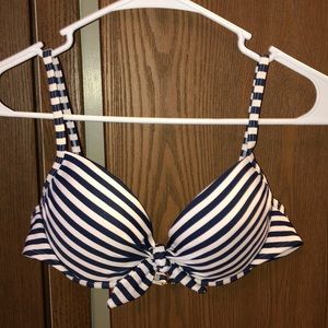 Push up swim top